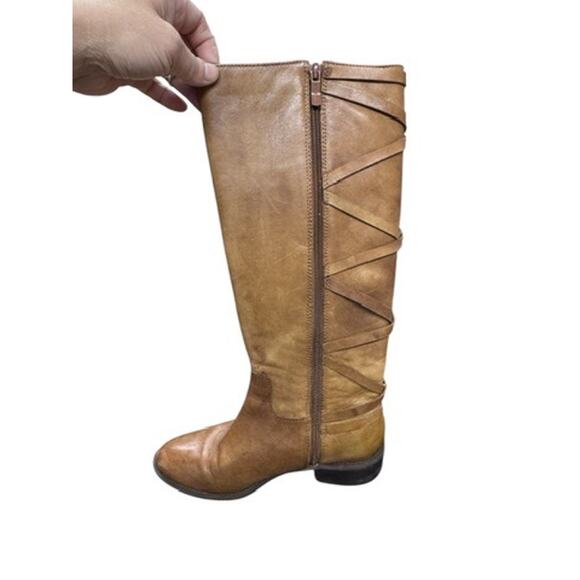 "BCBGENERATION" Knee High ,Full Zip Boots, Strappy Design, SZ 7.5, FINAL SALE!! - Picture 6 of 11